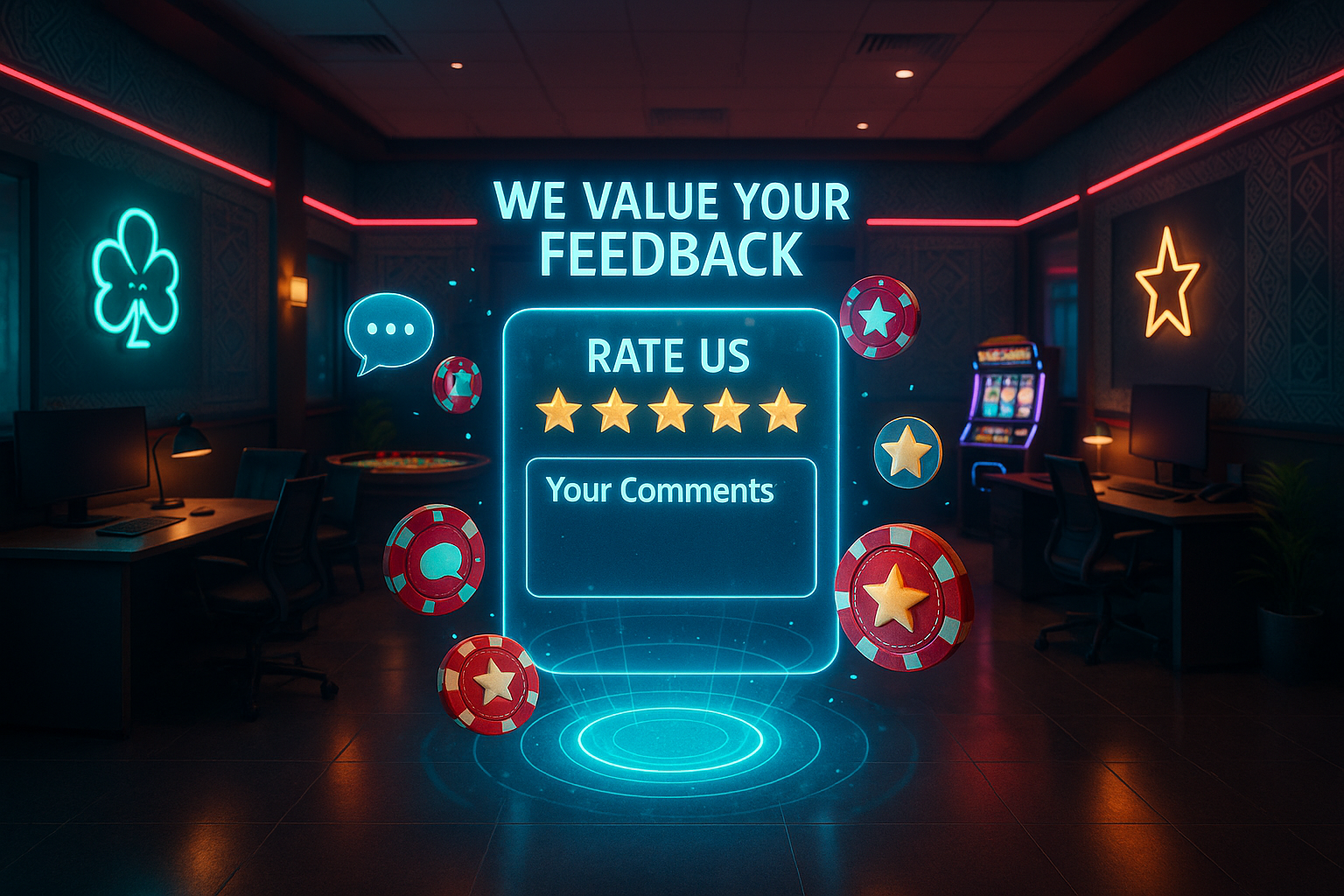 We Value Your Feedback