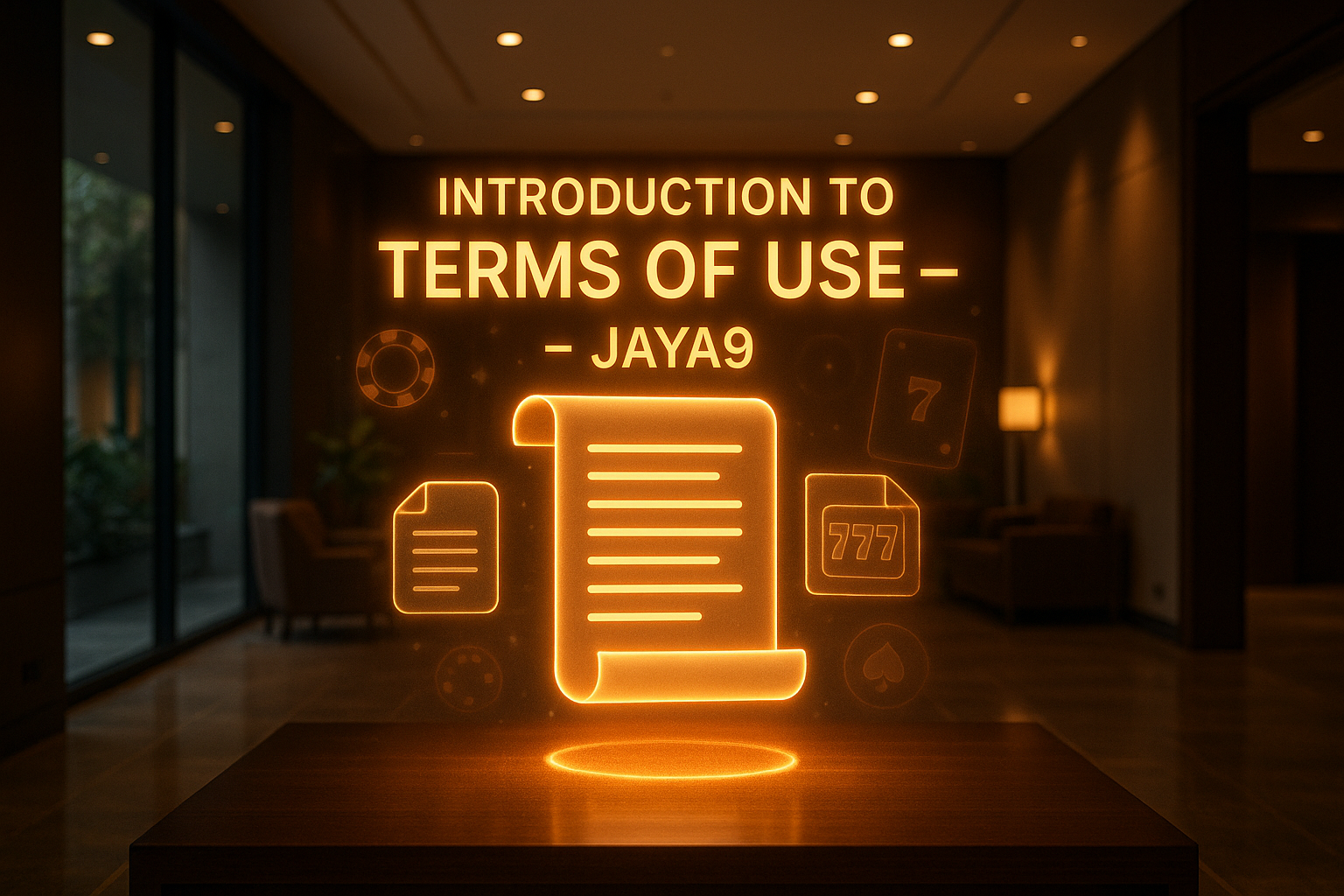 Introduction to Terms of Use